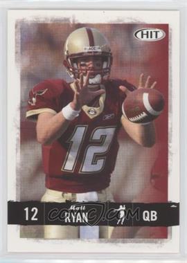 2008 SAGE Hit - [Base] #12 - Matt Ryan