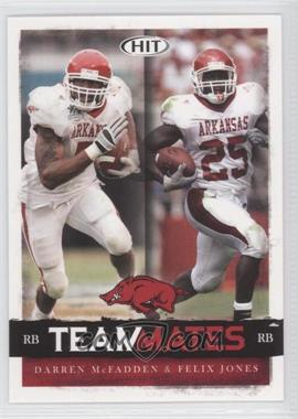 2008 SAGE Hit - [Base] #51 - Teammates - Darren McFadden & Felix Jones