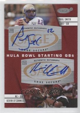 2008 SAGE Squared - Dual Autographs #A-45 - Paul Smith, Kevin O'Connell