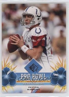 2008 SP - Pro Bowl Performers - Retail #PBP-33 - Peyton Manning