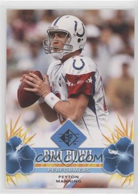 2008 SP - Pro Bowl Performers - Retail #PBP-33 - Peyton Manning