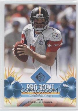 2008 SP - Pro Bowl Performers - Retail #PBP-5 - Ben Roethlisberger