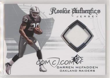 2008 SP - Rookie Authentics Jerseys - Retail #RA-19 - Darren McFadden