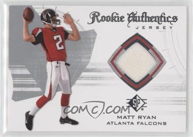 2008 SP - Rookie Authentics Jerseys - Retail #RA-24 - Matt Ryan