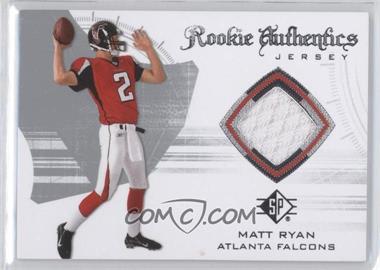 2008 SP - Rookie Authentics Jerseys - Retail #RA-24 - Matt Ryan