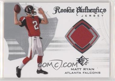 2008 SP - Rookie Authentics Jerseys - Retail #RA-24 - Matt Ryan