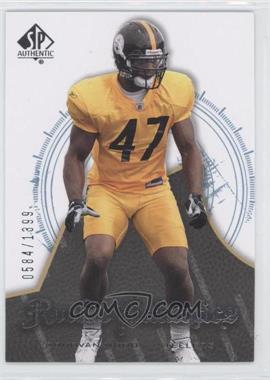 2008 SP Authentic - [Base] #102 - Rookie Authentics - Donovan Woods /1399