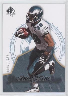 2008 SP Authentic - [Base] #138 - Rookie Authentics - Quintin Demps /1399