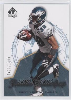 2008 SP Authentic - [Base] #138 - Rookie Authentics - Quintin Demps /1399