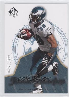 2008 SP Authentic - [Base] #138 - Rookie Authentics - Quintin Demps /1399