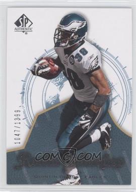 2008 SP Authentic - [Base] #138 - Rookie Authentics - Quintin Demps /1399