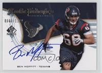 Rookie Authentics Signatures - Ben Moffitt #/1,199