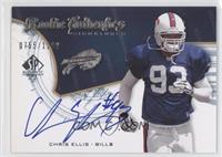 Rookie Authentics Signatures - Chris Ellis #/1,199
