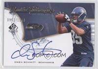 Rookie Authentics Signatures - Owen Schmitt #/1,199