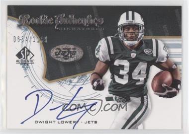 2008 SP Authentic - [Base] #223 - Rookie Authentics Signatures - Dwight Lowery /1199