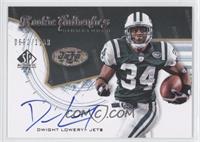 Rookie Authentics Signatures - Dwight Lowery #/1,199