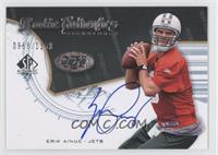 Rookie Authentics Signatures - Erik Ainge #/1,199