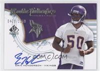 Rookie Authentics Signatures - Erin Henderson #/1,199