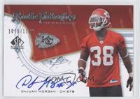 Rookie Authentics Signatures - DaJuan Morgan #/1,199