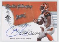 Rookie Authentics Signatures - Keith Rivers #/399