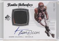 Rookie Authentics Auto Patch - Andre Caldwell #/999