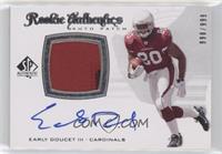 Rookie Authentics Auto Patch - Early Doucet III #/999