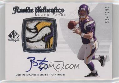 2008 SP Authentic - [Base] #294 - Rookie Authentics Auto Patch - John David Booty /999