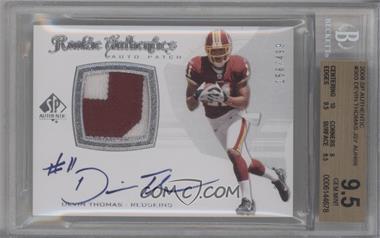 2008 SP Authentic - [Base] #303 - Rookie Authentics Auto Patch - Devin Thomas /499 [BGS 9.5 GEM MINT]