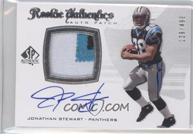 2008 SP Authentic - [Base] #305 - Rookie Authentics Auto Patch - Jonathan Stewart /499