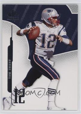 2008 SP Authentic - [Base] #7 - Tom Brady