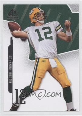 2008 SP Authentic - [Base] #70 - Aaron Rodgers