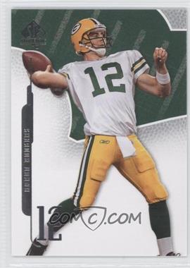 2008 SP Authentic - [Base] #70 - Aaron Rodgers