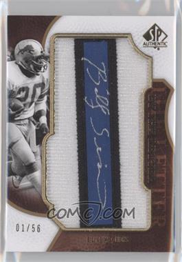 2008 SP Authentic - By the Letter Autographs #BL-SI - Billy Sims /56