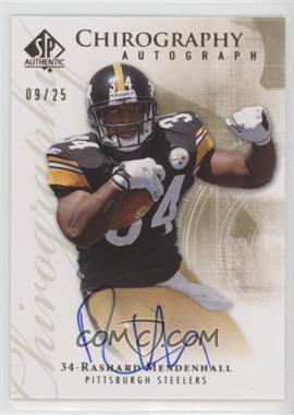 2008 SP Authentic - Chirography - Gold #CH-RM - Rashard Mendenhall /25