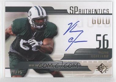 2008 SP Authentic - SP Authentics - Gold #SP-VG - Vernon Gholston /25