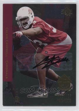 2008 SP Rookie Edition - [Base] - Autographs #207 - Premier Prospects - Calais Campbell