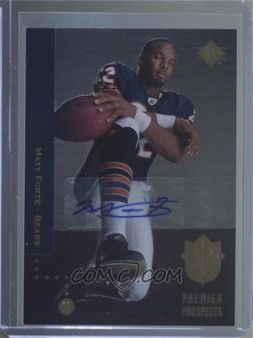 2008 SP Rookie Edition - [Base] - Autographs #221 - Premier Prospects - Matt Forte