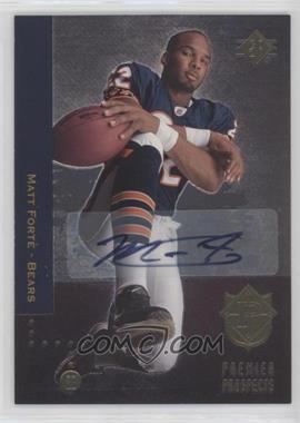 2008 SP Rookie Edition - [Base] - Autographs #221 - Premier Prospects - Matt Forte