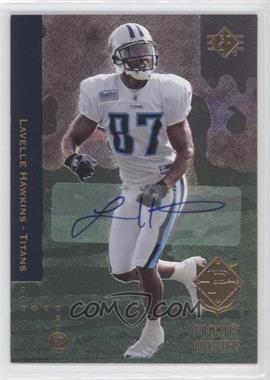 2008 SP Rookie Edition - [Base] - Autographs #234 - Premier Prospects - Lavelle Hawkins