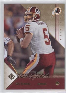 2008 SP Rookie Edition - [Base] #105 - Colt Brennan