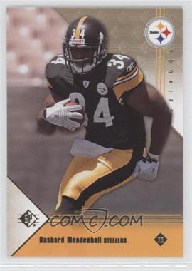 2008 SP Rookie Edition - [Base] #145 - Rashard Mendenhall