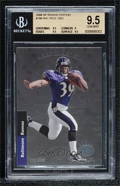 2008 SP Rookie Edition - [Base] #199 - Premier Prospects - Ray Rice [BGS 9.5 GEM MINT]