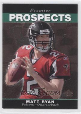 2008 SP Rookie Edition - [Base] #292 - Premier Prospects - Matt Ryan
