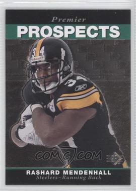 2008 SP Rookie Edition - [Base] #295 - Premier Prospects - Rashard Mendenhall