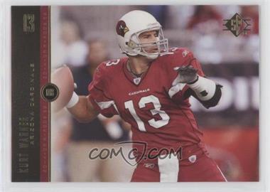 2008 SP Rookie Edition - [Base] #89 - Kurt Warner