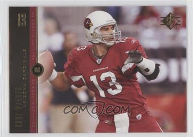 2008 SP Rookie Edition - [Base] #89 - Kurt Warner