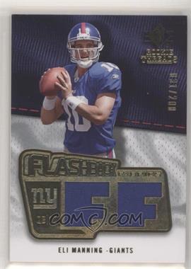 2008 SP Rookie Threads - Flashback Fabrics #FF-EM - Eli Manning /200