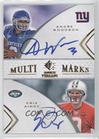 Andre' Woodson, Erik Ainge #/299