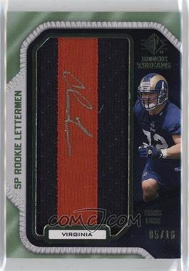 2008 SP Rookie Threads - Rookie Lettermen - College Name #CL45 - Chris Long /16