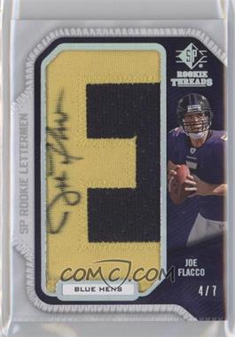 2008 SP Rookie Threads - Rookie Lettermen - College Nickname #JF53 - Joe Flacco /7